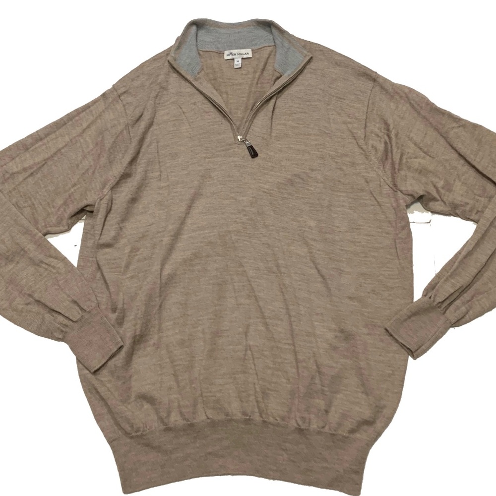 XL / Peter Millar Men's Quarter-Zip Sweater